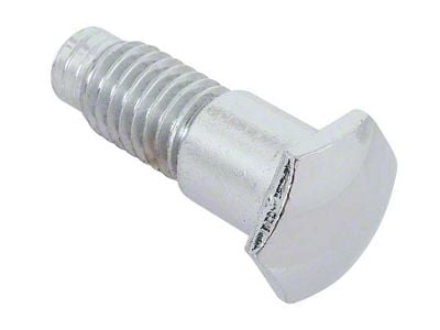 1967-1975 Camaro Seat Belt Bolt; Silver Cadmium Plating; 7/8-Inch Coarse Thread 1-1/2-Inch Long