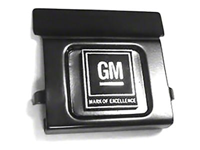 1968-1971 Camaro GM Logo Push Button; Seat Belt