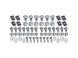 1967-1968 Camaro Front Grill Hardware Installation Kit; Standard or RS; 66 Piece Set