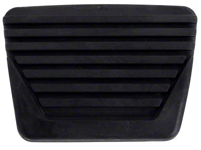 1963-1967 Corvette Brake and Clutch Pedal Pad; without Power Brakes