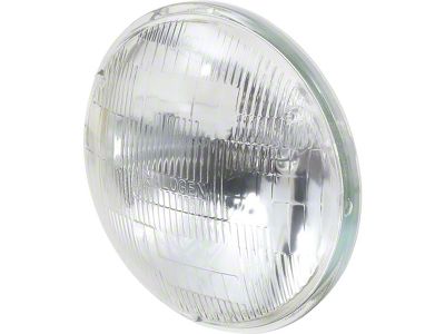 1958-1982 Corvette Headlamp Sealed Beam; 12 Volt; Low Beam; 5-3/4-Inch Round; Halogen