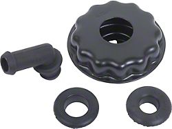 Oil Filler Breather Cap - Twist-On - Painted - 250 6-Cylinder and 302/351W/351C