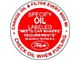 Oil Filler Cap Decal - Ford