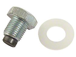 Magnetic Oil Pan Drain Plug/ Incl Nylon Washer