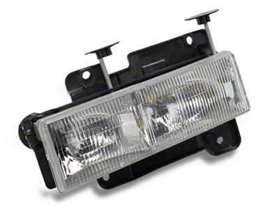 OPR Composite Headlight Assembly; Driver Side (90-00 C1500, C2500, C3500, K1500, K2500, K3500)