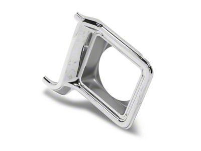 OPR Headlight Door; Driver Side; Chrome/Dark Argent (73-79 C10, C15, K10, K15, K20)