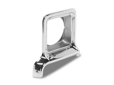 OPR Headlight Door; Passenger Side; Chrome/Dark Argent (73-79 C10, C15, K10, K15, K20)