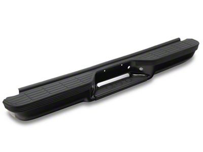 OPR Rear Step Bumper Assembly; Black (88-89 C1500, C2500, C3500, K1500, K2500, K3500 Fleetside)