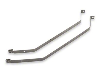 OPR Fuel Tank Straps; Stainless Steel (74-81 Firebird)