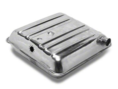 OPR 16-Gallon Fuel Tank; Stainless Steel (1957 150 Sedan, 210 Sedan, Bel Air Sedan)