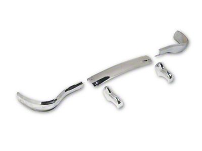 OPR 5-Piece Front Bumper; Chrome (1955 150, 210, Bel Air, Nomad)