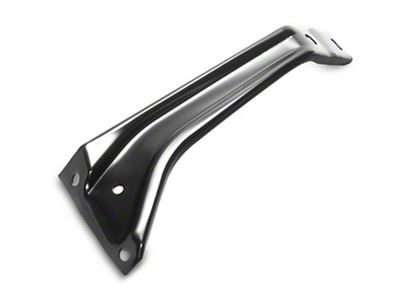 OPR Front Bumper Bracket; Diagonal; Driver Side (1957 150, 210, Bel Air, Nomad)