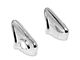 OPR OE Style Rear Bumper with Guards; Chrome (1956 150, 210, Bel Air, Nomad)