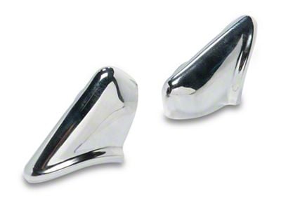 OPR Rear Bumper Guard; Chrome (1956 150 Convertible, Hardtop, Sedan, 210 Convertible, Hardtop, Sedan , Bel Air Convertible, Hardtop, Sedan)