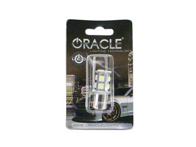 Oracle 13-LED 3-Chip SMD LED Reverse Light Bulb; Cool White; 1156 (64-73 Mustang)