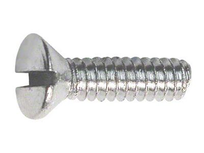 Oval Head Machine Screw - 6/32 X 1/2 - Slotted