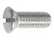 Oval Head Machine Screw - Slotted - 10/32 X 1/2 - 8 Head -Stainless Steel