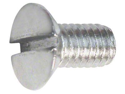 Oval Head Machine Screw - Slotted - 10/32 X 3/8