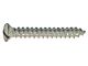 Oval Head Sheet Metal Screw - Slotted - 8 X 1-1/4 - 6 Head