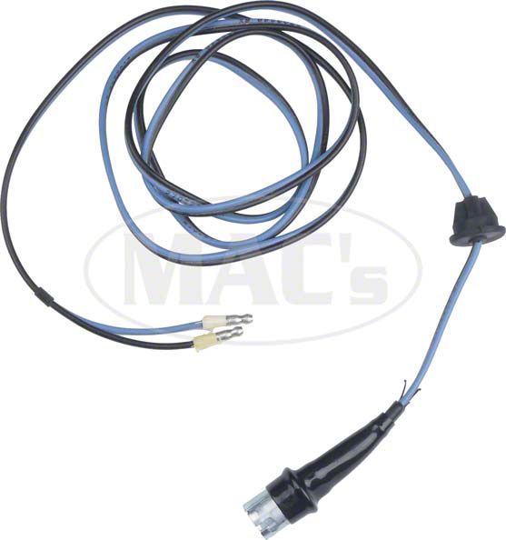 Ecklers Parking Light Wire & Socket/ Right/ F100 & F250