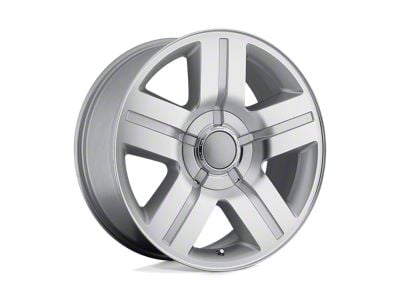 Performance Replicas PR147 Silver Machined Wheel; 20x8.5; 0mm Offset (67-69 Camaro)