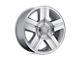 Performance Replicas PR147 Silver Machined Wheel; 20x8.5; 0mm Offset (67-69 Camaro)