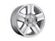 Performance Replicas PR147 Silver Machined Wheel; 20x8.5; 0mm Offset (70-81 Camaro)