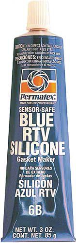 Permatex Blue RTV Silicone Gasket Maker, 6B - 3 oz