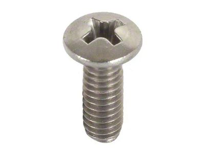 Phil Oval Head Machine Screw 8-32 X 1/2 SS