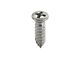 PHIL OVAL HEAD SCREW 8 X 5/8