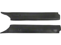 Pillar Post Moldings, Black, Fairlane & Ranchero, 1967