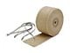 Pipe Wrap & Locking Ties Kit - Tan - 2 in x 25 ft