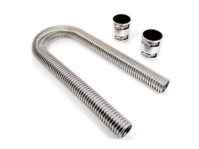 12Hose With Polished Alum Caps