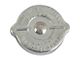 Power Steering Pump Reservoir Cap - Without Dipstick - Zinc-Plated - Ford Pump - Ford & Mercury