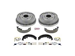 PowerStop OE Replacement Brake Drum and Pad Kit; Rear (82-83 Camaro w/ Rear Drum Brakes)