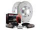 PowerStop Z23 Evolution Sport Brake Rotor and Pad Kit; Rear (1969 Camaro Z28 w/ Rear Disc Brakes)