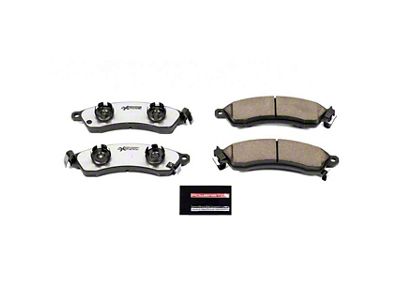 PowerStop Z26 Street Performance Carbon-Fiber Ceramic Brake Pads; Front Pair (88-96 Corvette C4)