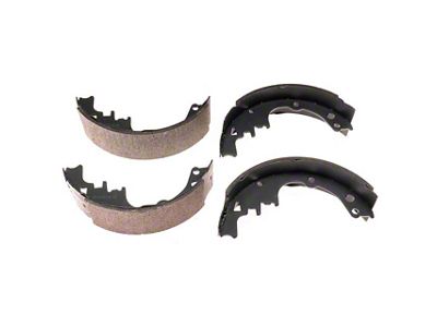 PowerStop Autospecialty Parking Brake Shoes; Front (67-69 Firebird w/ Front Drum Brakes)