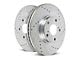 PowerStop Evolution Cross-Drilled and Slotted Rotors; Front Pair (70-78 Firebird)