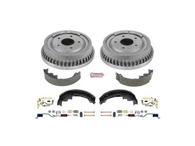 PowerStop OE Replacement Brake Drum and Pad Kit; Rear (82-83 Firebird w/ Rear Drum Brakes)