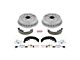 PowerStop OE Replacement Brake Drum and Pad Kit; Rear (93-97 Firebird w/ Rear Drum Brakes)