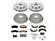 PowerStop OE Replacement Brake Rotor, Drum and Pad Kit; Front and Rear (94-97 Firebird w/ Rear Drum Brakes)