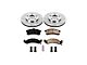 PowerStop OE Replacement Brake Rotor and Pad Kit; Front (1993 Firebird)