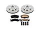 PowerStop OE Replacement Brake Rotor and Pad Kit; Front (94-97 Firebird)