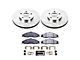 PowerStop Track Day Brake Rotor and Pad Kit; Front (98-02 Firebird)