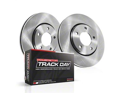 PowerStop Track Day Brake Rotor and Pad Kit; Rear (98-02 Firebird)