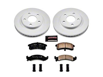 PowerStop Z17 Evolution Plus Brake Rotor and Pad Kit; Front (94-97 Firebird)