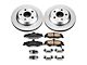 PowerStop Z17 Evolution Plus Brake Rotor and Pad Kit; Rear (98-02 Firebird)