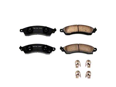 PowerStop Z17 Evolution Plus Clean Ride Ceramic Brake Pads; Front Pair (88-92 Firebird w/ Performance Package)