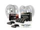 PowerStop Z23 Evolution Sport Brake Rotor, Drum and Pad Kit; Front and Rear (74-78 Firebird)